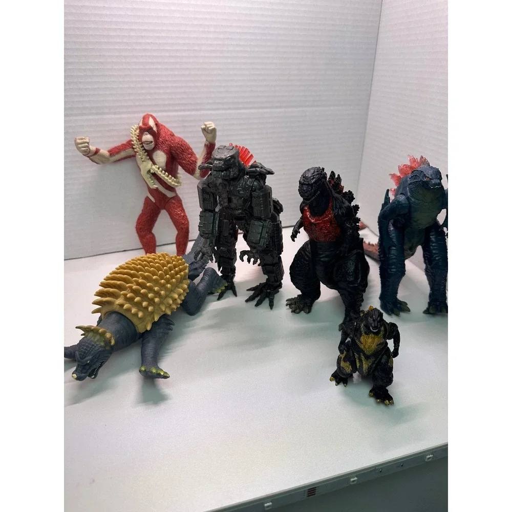Godzilla Monsterverse Action Figure Lot Mechagodzilla Shin Godzilla Skar King6pc